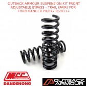 OUTBACK ARMOUR SUSPENSION KIT FRONT ADJ. BYPASS TRAIL (PAIR) RANGER PX/PX2 9/11+